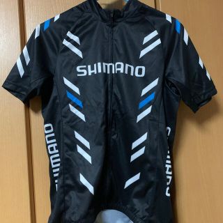 シマノ(SHIMANO)のシマノプリント ショートスリーブ ジャージ 春夏用サイクリングウェア上下(ウエア)