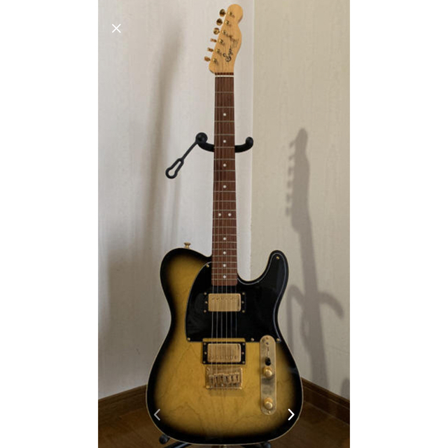 Fender(フェンダー)のSago テレキャスター　Gibson Burst backer pro 楽器のギター(エレキギター)の商品写真