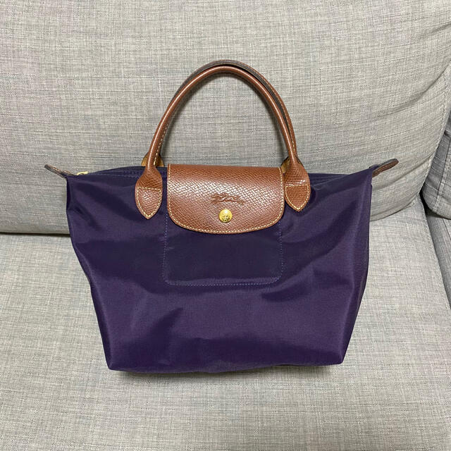 LONGCHAMP(ロンシャン)のロンシャン　ル　プリアージュS 紫 レディースのバッグ(トートバッグ)の商品写真