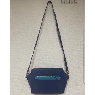 ケイトスペードニューヨーク(kate spade new york)の【最終値下げ】ケートスペード(kate spade)青　バッグ(ハンドバッグ)