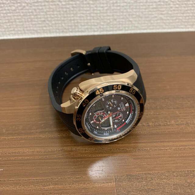 シチズン CITIZEN Eco-Drive ラバー クロノグラフ - 腕時計(アナログ)