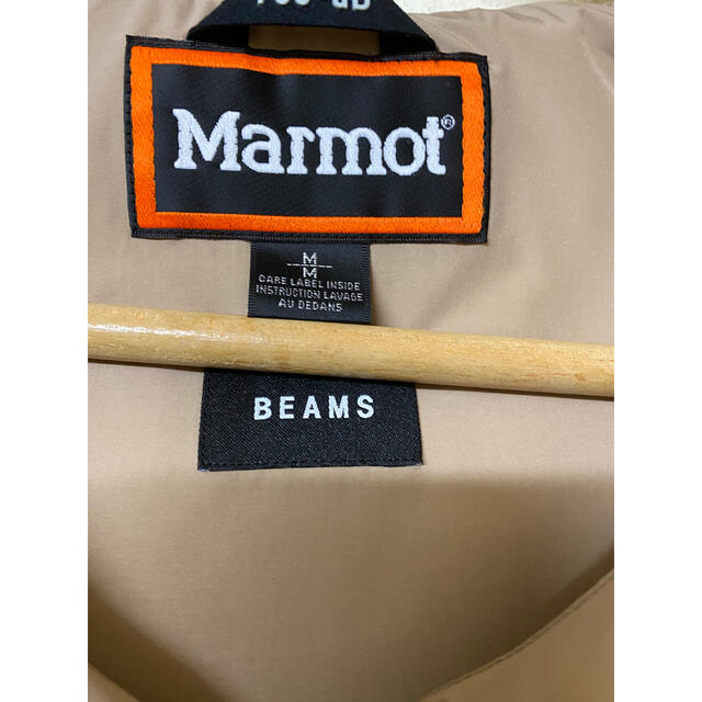 MARMOT(マーモット)のMarmot BEAMS別注 マグネットボタンダウンベスト メンズのジャケット/アウター(ダウンベスト)の商品写真