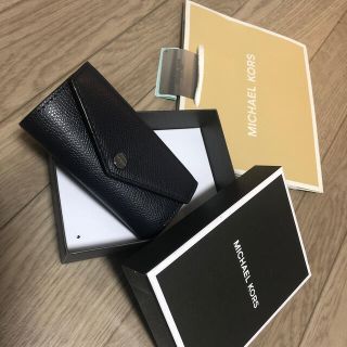 マイケルコース(Michael Kors)のキーケース（ネイビー）(キーケース)