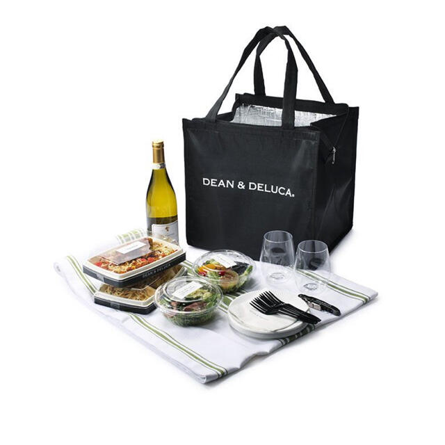 DEAN & DELUCA(ディーンアンドデルーカ)のDEAN & DELUCA クーラーバッグ ブラックL レディースのバッグ(エコバッグ)の商品写真
