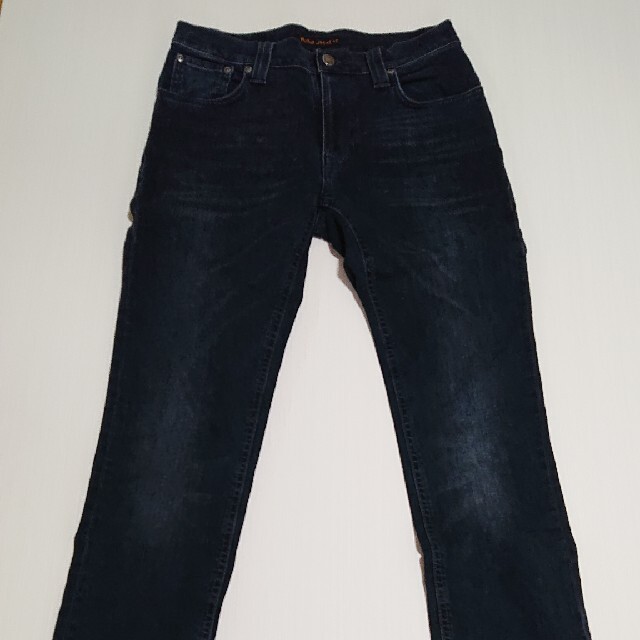 Nudie Jeans(ヌーディジーンズ)の美品 Nudie Jeans THINFINN BLUE STRIKE W29 メンズのパンツ(デニム/ジーンズ)の商品写真