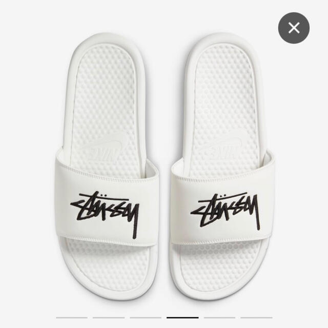 NIKE stussy BENASSI 27 SAIL