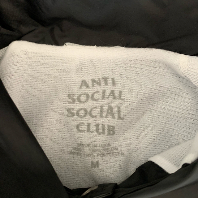 ANTI SOCIAL SOCIAL CLUBコーチジャケット