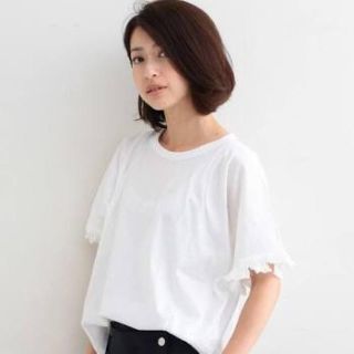 ビューティアンドユースユナイテッドアローズ(BEAUTY&YOUTH UNITED ARROWS)のフリンジTシャツ(Tシャツ(半袖/袖なし))