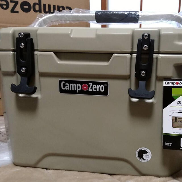 新品未開封未使用】キャンプゼロ ロトモールドクーラーボックス 20L- 新品未開封未使用】キャンプゼロ ロトモールドクーラーボックス 20L-