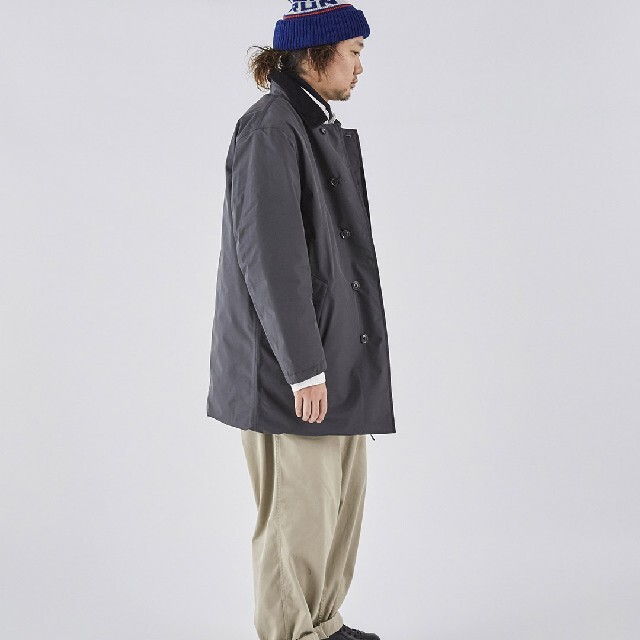 nanamica(ナナミカ)のnanamica GORE-TEX coverall coat gray M メンズのジャケット/アウター(ステンカラーコート)の商品写真