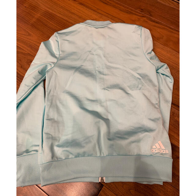 adidas(アディダス)のアディダスジャージ上 キッズ/ベビー/マタニティのキッズ服女の子用(90cm~)(ジャケット/上着)の商品写真