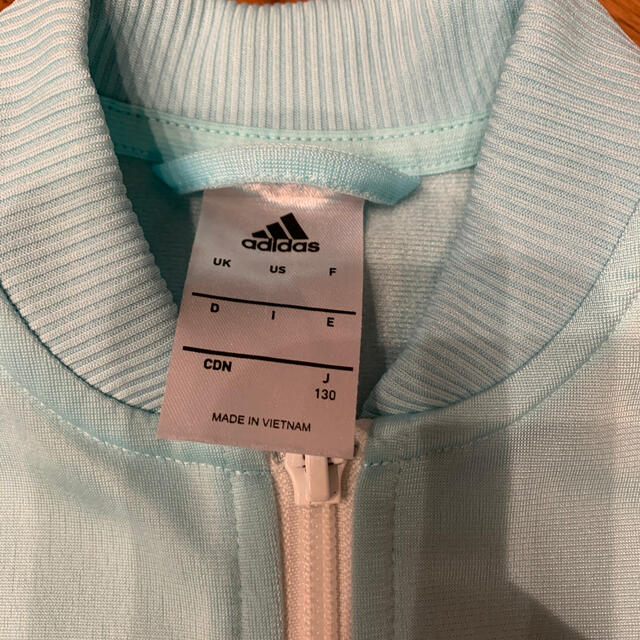 adidas(アディダス)のアディダスジャージ上 キッズ/ベビー/マタニティのキッズ服女の子用(90cm~)(ジャケット/上着)の商品写真