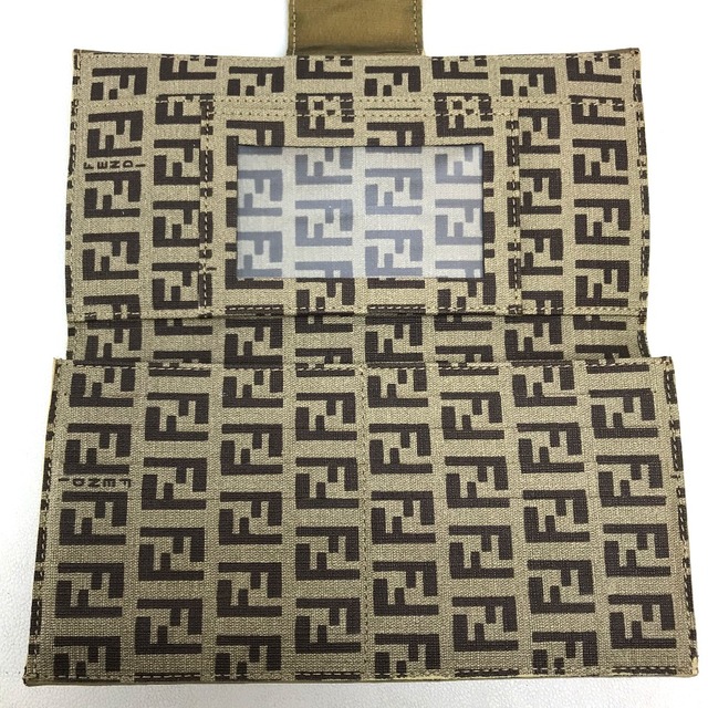 フェンディ FENDI ズッカ FF柄 8M0032 エナメル 長財布 パテント