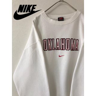 ナイキ(NIKE)のナイキ　メキシコ　白90s ゆるだぼ　カレッジ　スウェット　トレーナー(スウェット)