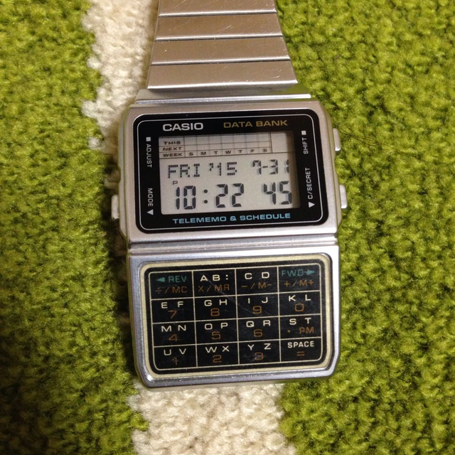 CASIO(カシオ)のCASIO♡データバンク レディースのファッション小物(腕時計)の商品写真