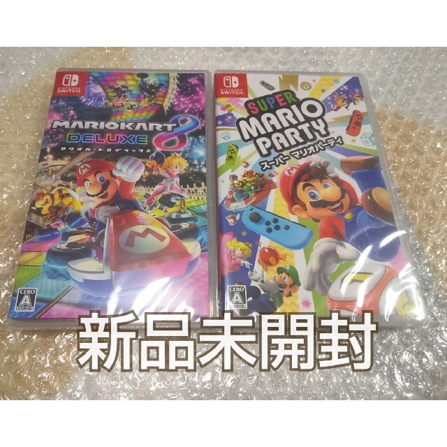 【新品未開封】マリオカート マリオパーティ Switch
