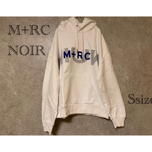 新品 m+rc noir パーカー オーバーサイズ hoodie フーディ 白のサムネイル
