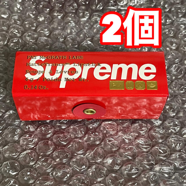 Supreme(シュプリーム)のSupreme Pat McGrath Labs Lipstick 2個セット コスメ/美容のベースメイク/化粧品(口紅)の商品写真