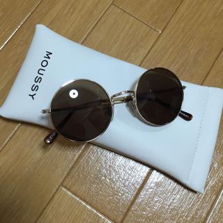 マウジー(moussy)のmoussy 丸サングラス(サングラス/メガネ)