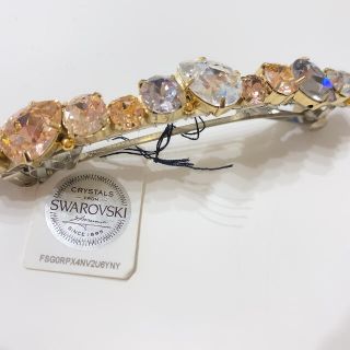 スワロフスキー(SWAROVSKI)のSWAROVSKIのヘアクリップ✨(バレッタ/ヘアクリップ)