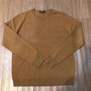 ユニクロ(UNIQLO)のUNIQLO☆カシミヤクルーネックセーター(ニット/セーター)