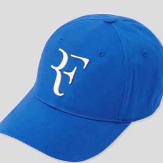 新品未使用 ユニクロ RFテニスキャップ ロジャーフェデラー BLUE
