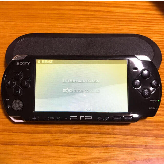 PlayStation Portable(プレイステーションポータブル)のpsp 3000 ブラックのみ 1点 Play Station portable エンタメ/ホビーのゲームソフト/ゲーム機本体(携帯用ゲーム機本体)の商品写真