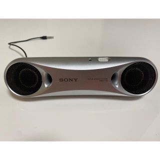 ソニー(SONY)のアクティブスピーカーシステム（シルバー）(スピーカー)