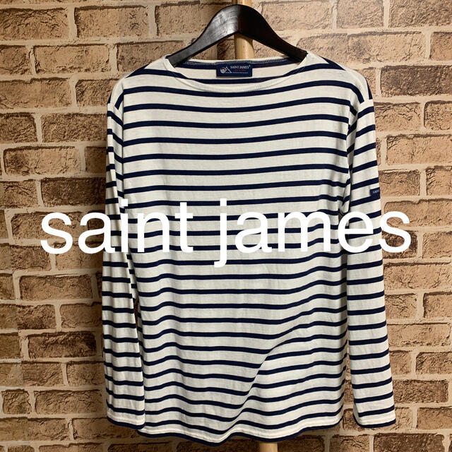 SAINT JAMES(セントジェームス)のsaint james ロングTシャツ ボーダー　品番50 レディースのトップス(Tシャツ(長袖/七分))の商品写真