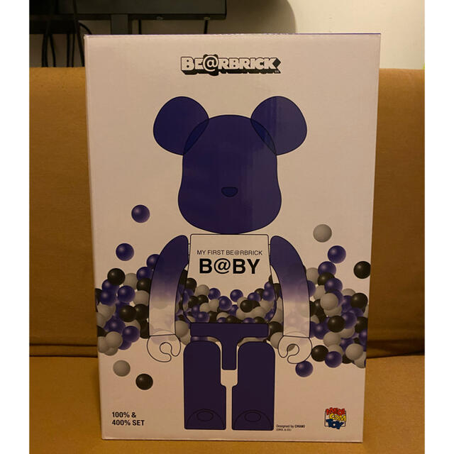 MEDICOM TOY(メディコムトイ)のMY FIRST BE@RBRICK B@BY MACAU 100% 400% エンタメ/ホビーのフィギュア(その他)の商品写真