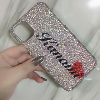 お名前入り♡デコ電 iPhoneケース