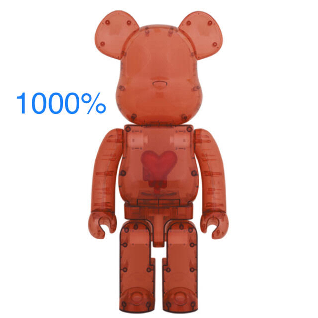 BE@RBRICK Emotionally Unavailable Clear