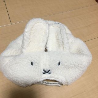 フタフタ(futafuta)の新品　ミッフィー  もこもこ　帽子　50cm(帽子)