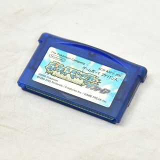 ゲームボーイアドバンス(ゲームボーイアドバンス)のGBA／ポケットモンスター サファイア／411(携帯用ゲームソフト)