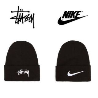 ステューシー(STUSSY)の即完 Stussy NIKE CUFF BEANIE ビーニー(ニット帽/ビーニー)