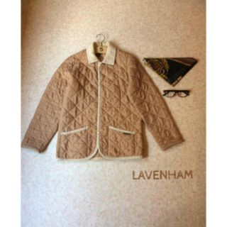 ラベンハム(LAVENHAM)のLAVENHAM ラベンハム キルティング ジャケット イエナ ドレステリア(ナイロンジャケット)