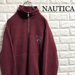 ノーティカ(NAUTICA)のノーティカ　ハーフジップ　スウェット　トレーナー　Mサイズ(スウェット)