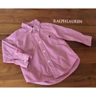 ラルフローレン(Ralph Lauren)のラルフローレン　シャツ　ギンガムチェック　長袖(ブラウス)