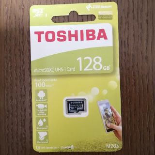 トウシバ(東芝)の東芝 TOSHIBA 128GB microSDカード マイクロSDカード(PC周辺機器)