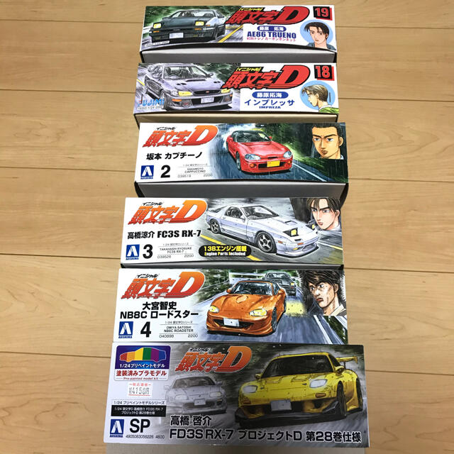 超激安人気】 頭文字D イニシャルD プラモ 24 アルテッツァ GT-R mxaqP-m53233165471 