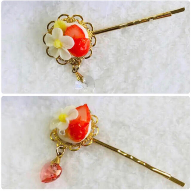 ルネ様専用【Berry Berry】【Cute Cute Candy】 ハンドメイドのアクセサリー(ネックレス)の商品写真