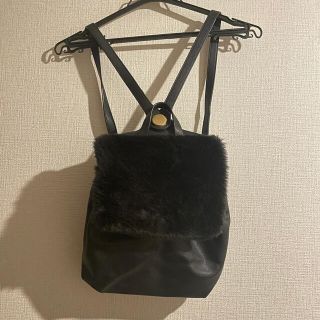 ザラ(ZARA)のZARA ファー　リュック (リュック/バックパック)