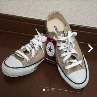 コンバース(CONVERSE)のコンバースオールスター ベージュ 24(スニーカー)