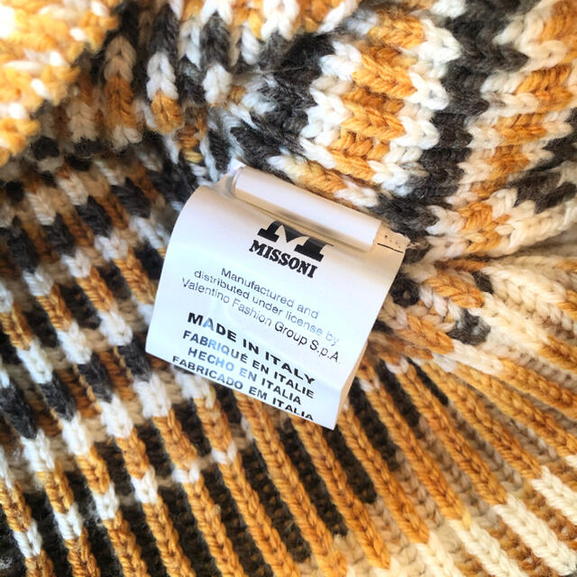 MISSONI(ミッソーニ)のM MISSONI エム　ミッソーニ　リブ　タートル　ニット セーター　S レディースのトップス(ニット/セーター)の商品写真