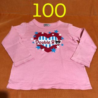 ダブルビー(DOUBLE.B)の100  ダブルビー　ビー子ちゃん　長袖Tシャツ(Tシャツ/カットソー)