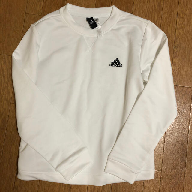 adidas(アディダス)のadidas 裏起毛 ロンT レディースのトップス(Tシャツ(長袖/七分))の商品写真