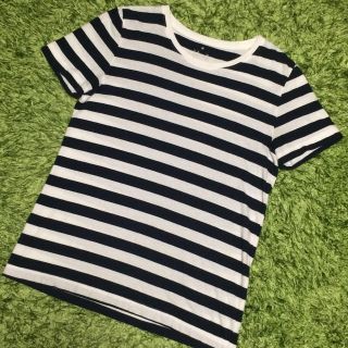 ムジルシリョウヒン(MUJI (無印良品))の無印良品 ボーダーＴシャツ(Tシャツ(半袖/袖なし))