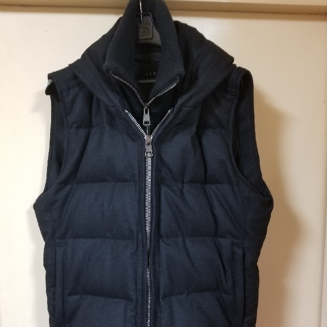 AKM(エイケイエム)のAKM VT-smooth wool border ski vest メンズのジャケット/アウター(ダウンベスト)の商品写真