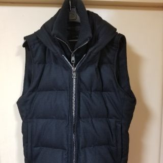 エイケイエム(AKM)のAKM VT-smooth wool border ski vest(ダウンベスト)