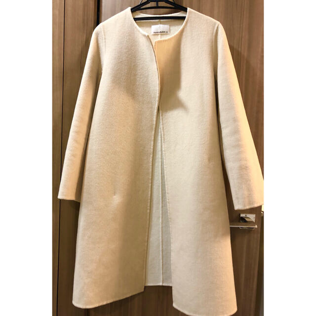 M-premier - M-premier black ノーカラーコートの通販 by Haper.com